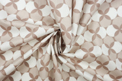 Beschichtete Baumwolle Lara Kreise