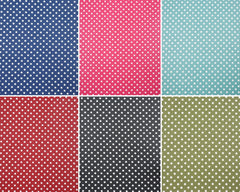 Beschichtete Baumwolle Tia Tupfen