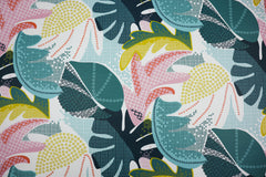 Beschichtete Baumwolle Tropic Grafik Leaves