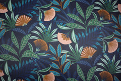 Beschichtete Baumwolle Big Tropical Leaves