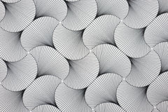 Beschichtete Baumwolle Grafik Fächer