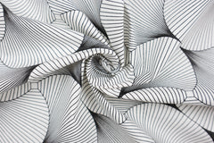 Beschichtete Baumwolle Grafik Fächer