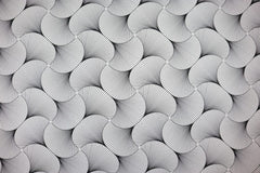 Beschichtete Baumwolle Grafik Fächer