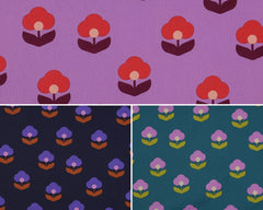 Beschichtete Baumwolle Blumen