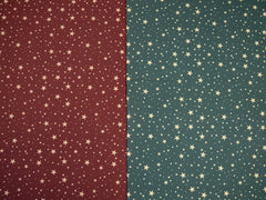 Baumwollwebware Björn Sterne - 749 dunkelpetrol