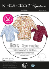Schnittmuster Kibadoo Bluse Blooma - Fledermausbluse