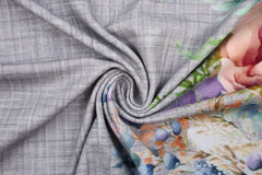 Bordüren Jersey Shiny Blossom by Jessy Sewing