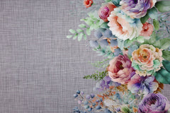 Bordüren Jersey Shiny Blossom by Jessy Sewing