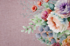 Bordüren Jersey Shiny Blossom by Jessy Sewing