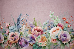 Bordüren Jersey Shiny Blossom by Jessy Sewing