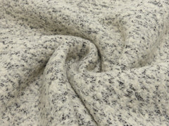 Bouclé Hanne meliert - wollweiß