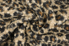 Bouclé Leopard - beige