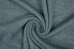 Reststück: 1,00m - Bündchen meliert Jano dunkelpetrol2