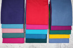 Bündchen Paket:  5 Stücke a´ 50 cm = 2,5 Meter