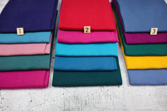 Bündchen Paket:  5 Stücke a´ 50 cm = 2,5 Meter