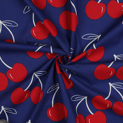 Beschichtete Baumwolle Kirschen