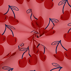 Beschichtete Baumwolle Kirschen