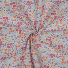 Beschichtete Baumwolle Blumenwiese