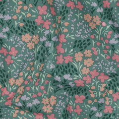 Beschichtete Baumwolle Blumenwiese