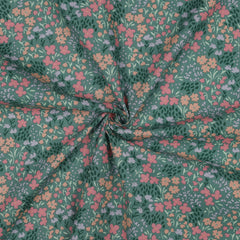 Beschichtete Baumwolle Blumenwiese