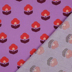 Beschichtete Baumwolle Blumen