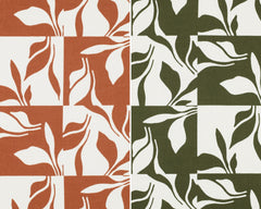 Canvas Druck Abstract Leaves