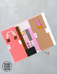 Canvas Panel Cherry Picking Bag - "Bullshit Remover" + Herzhände