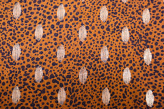 Chiffon Stoff Golden Sprinkles