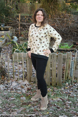 Modal French Terry Annemone by Christiane Zielinski - 671 blush