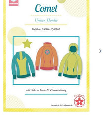 Schnittmuster Farbenmix Comet