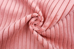 Reststück: 0,70m - Cordsamt altrosa