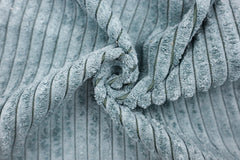 Reststück: 1,05m - Cordsamt jeansblau