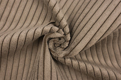 Reststück: 1,00m - Cordsamt uni taupe