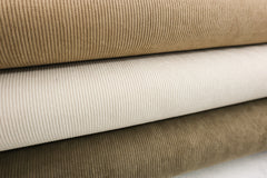 Rippen Cordstoff Luisa Uni - caramel