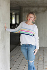 Panel French Terry Simply Stripes by Lillesol & Pelle
