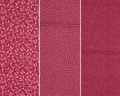 Baumwoll Cretonne Rachelle beere