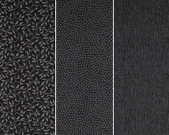 Baumwoll Cretonne Rachelle schwarz