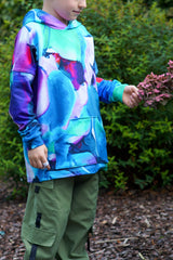 French Terry Digital Water Colour