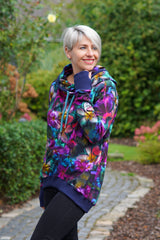 French Terry Digital Tropical Flower