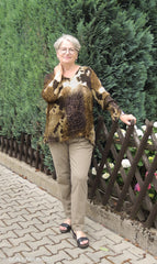 Viskose Webware Akita