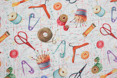 Dekostoff I love Sewing