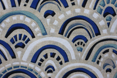 Dekostoff Amalia Blue Art