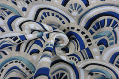 Dekostoff Amalia Blue Art