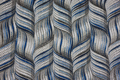 Dekostoff Blue Swirl