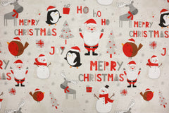 Dekostoff Christmas Joy