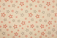 Dekostoff Christmas Stars