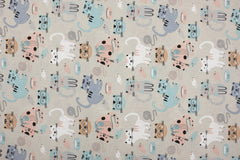 Dekostoff Cute little Kitten