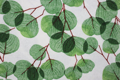 Dekostoff Green Leaves