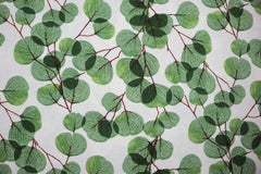 Dekostoff Green Leaves