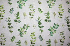 Dekostoff Green Leaves